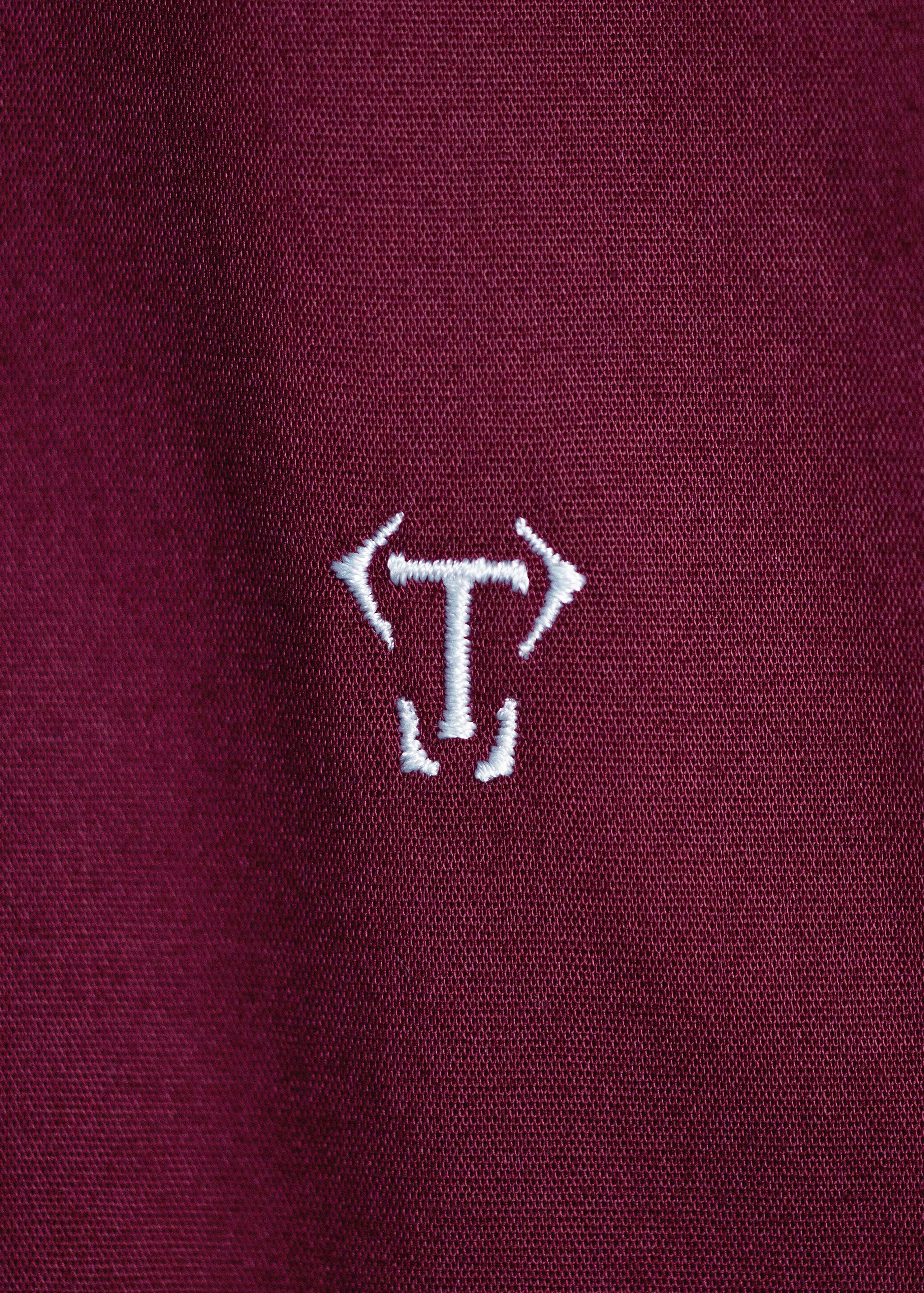 Burgundy Vittorini Fit Shirt