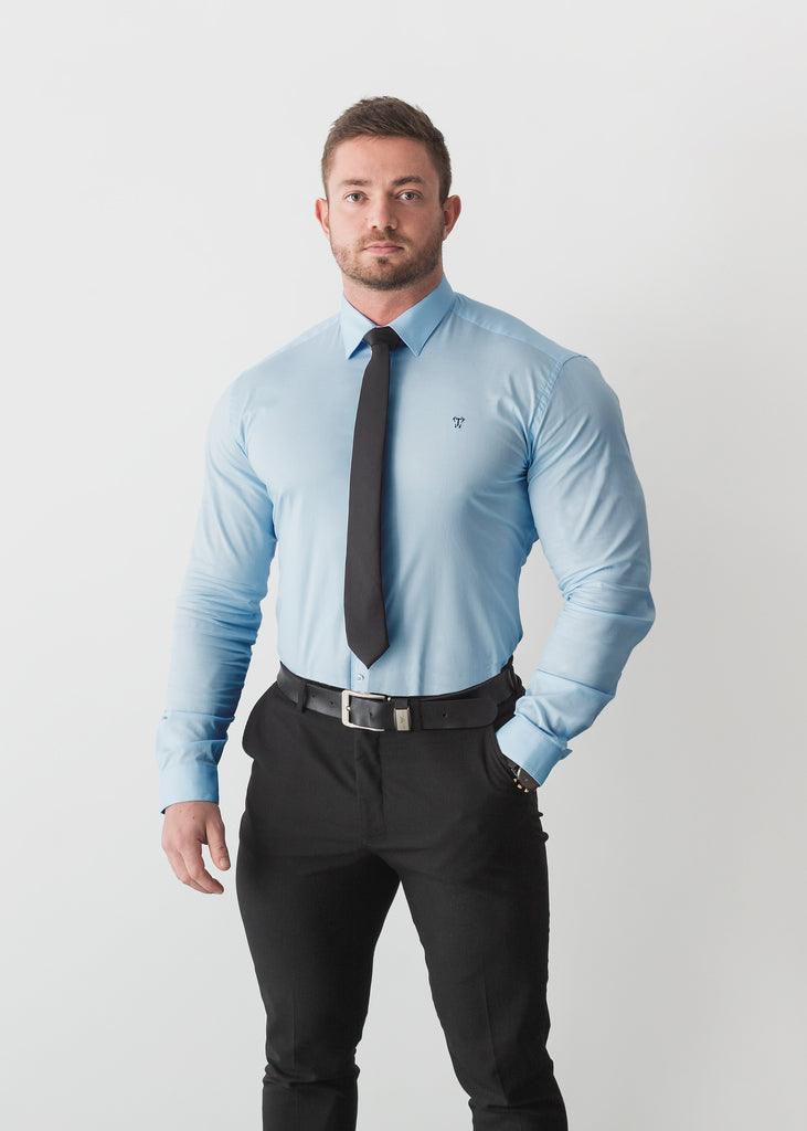 Light Blue Vittorini Fit Shirt