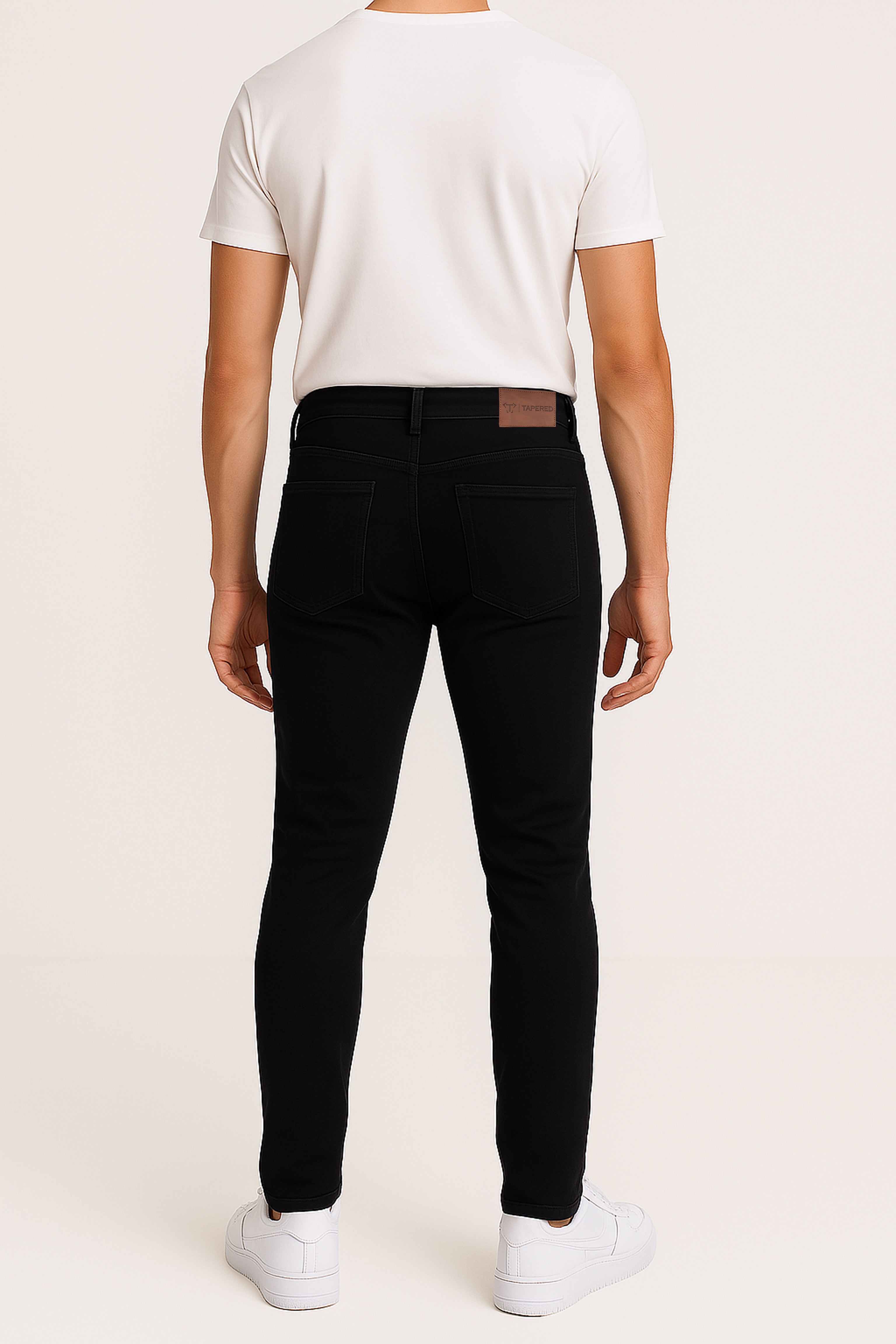 Black Vittorini Fit Jeans