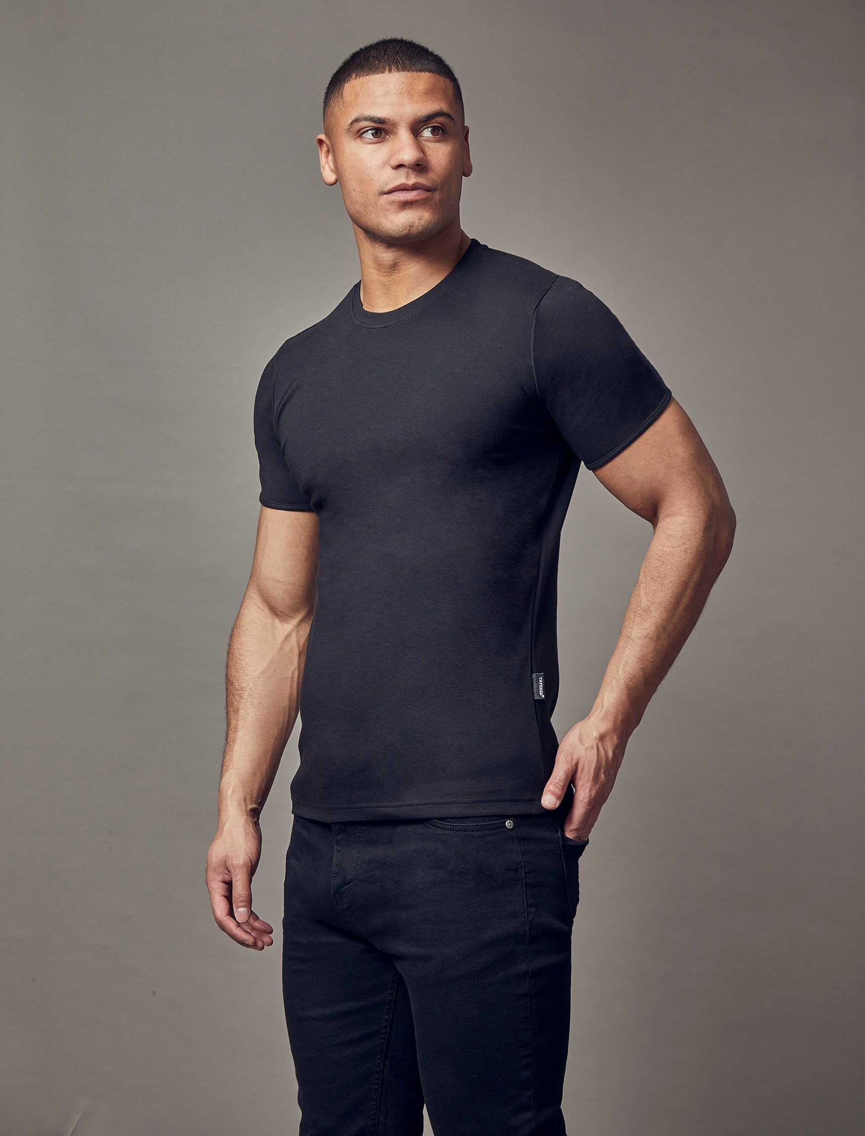 Black Vittorini Fit T-Shirt