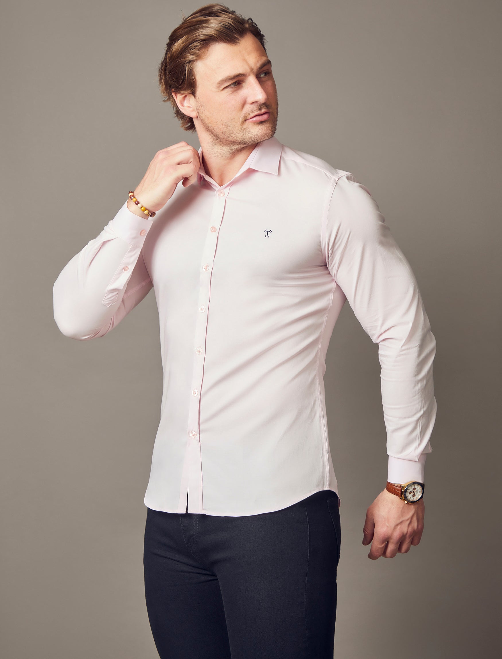 Pink Vittorini Fit Shirt