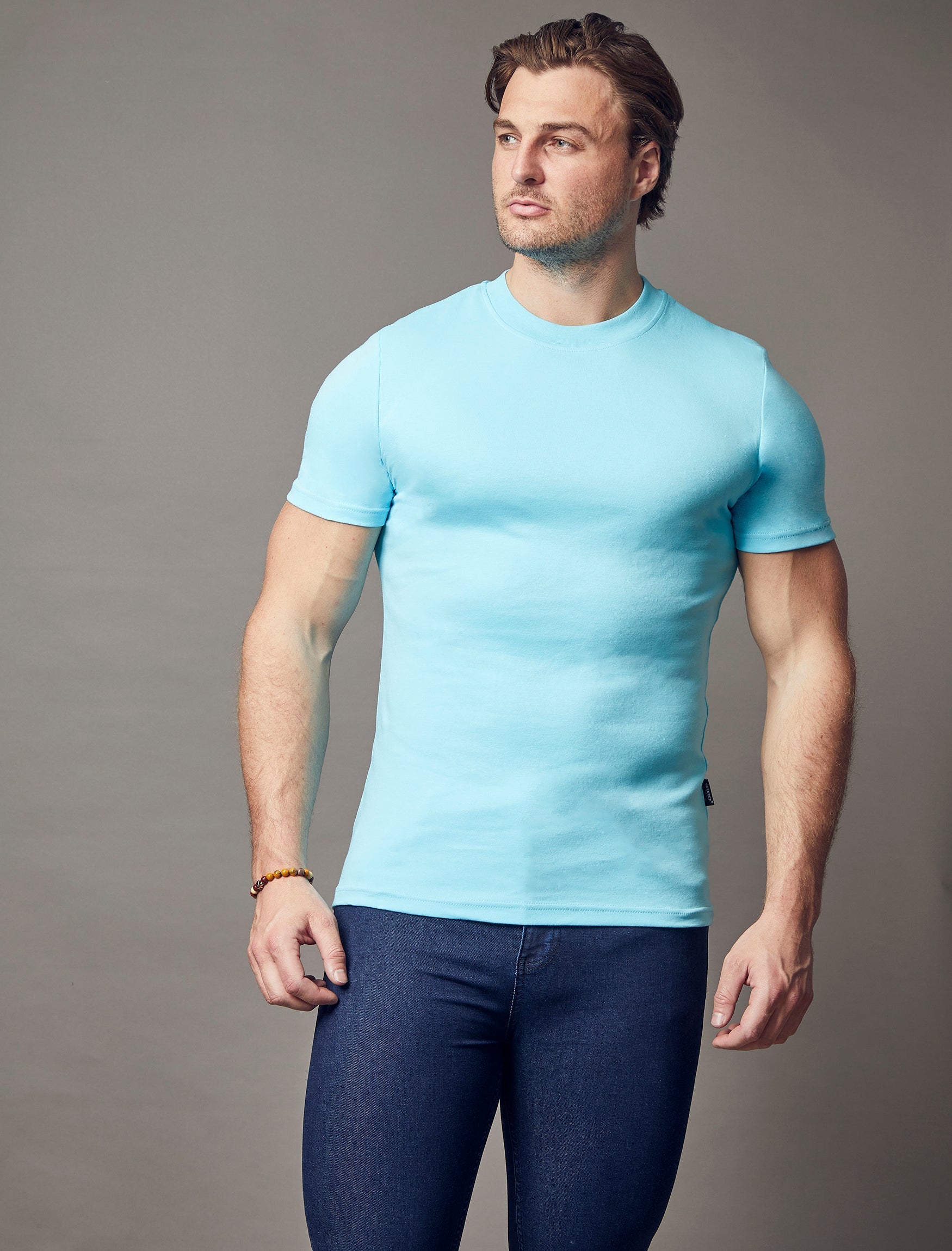 Turquoise Vittorini Fit T-Shirt