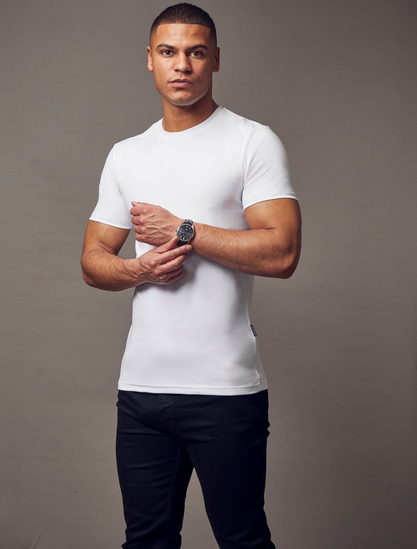 White Vittorini Fit T-Shirt