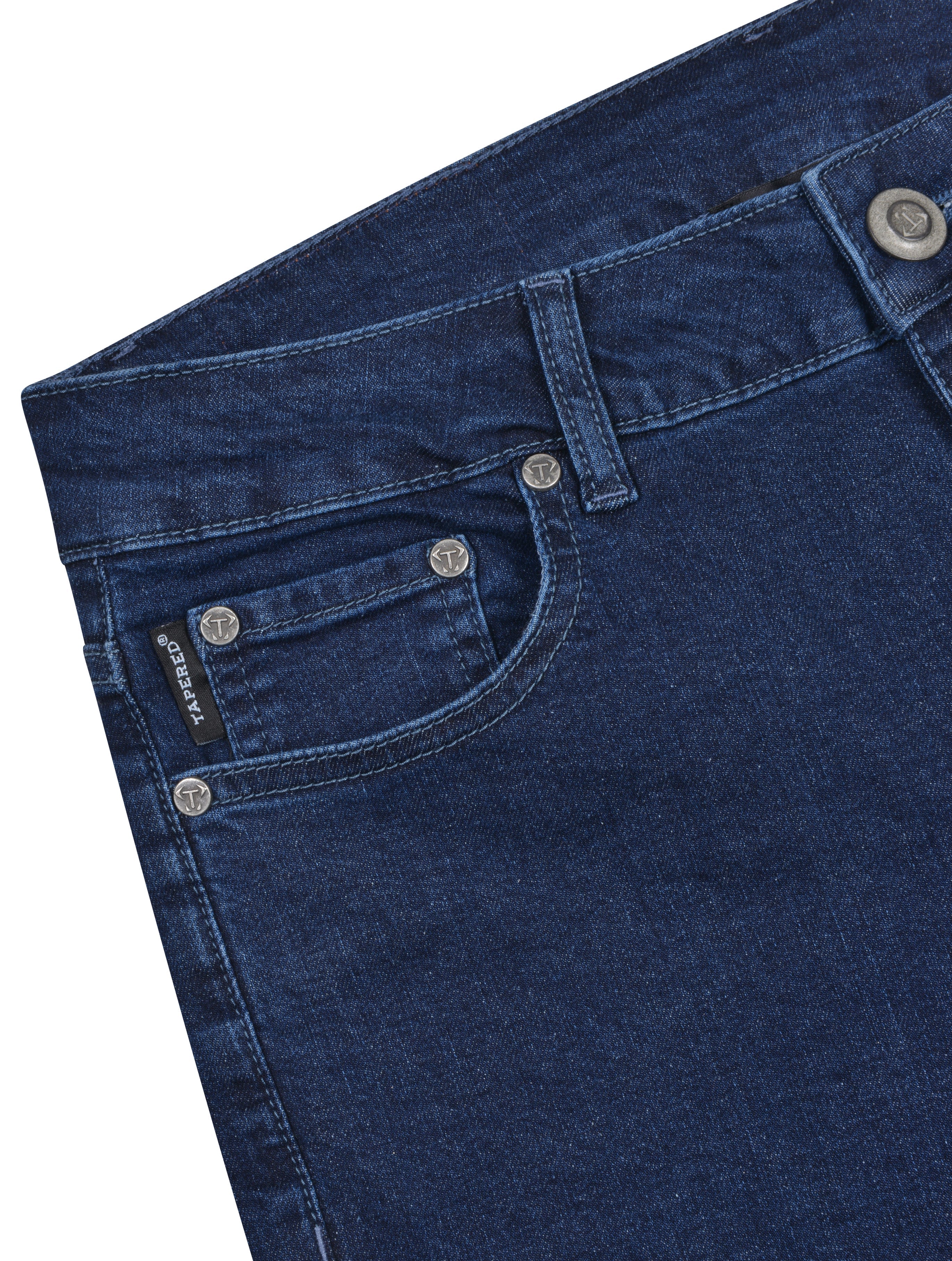 Navy Vittorini Fit Jeans