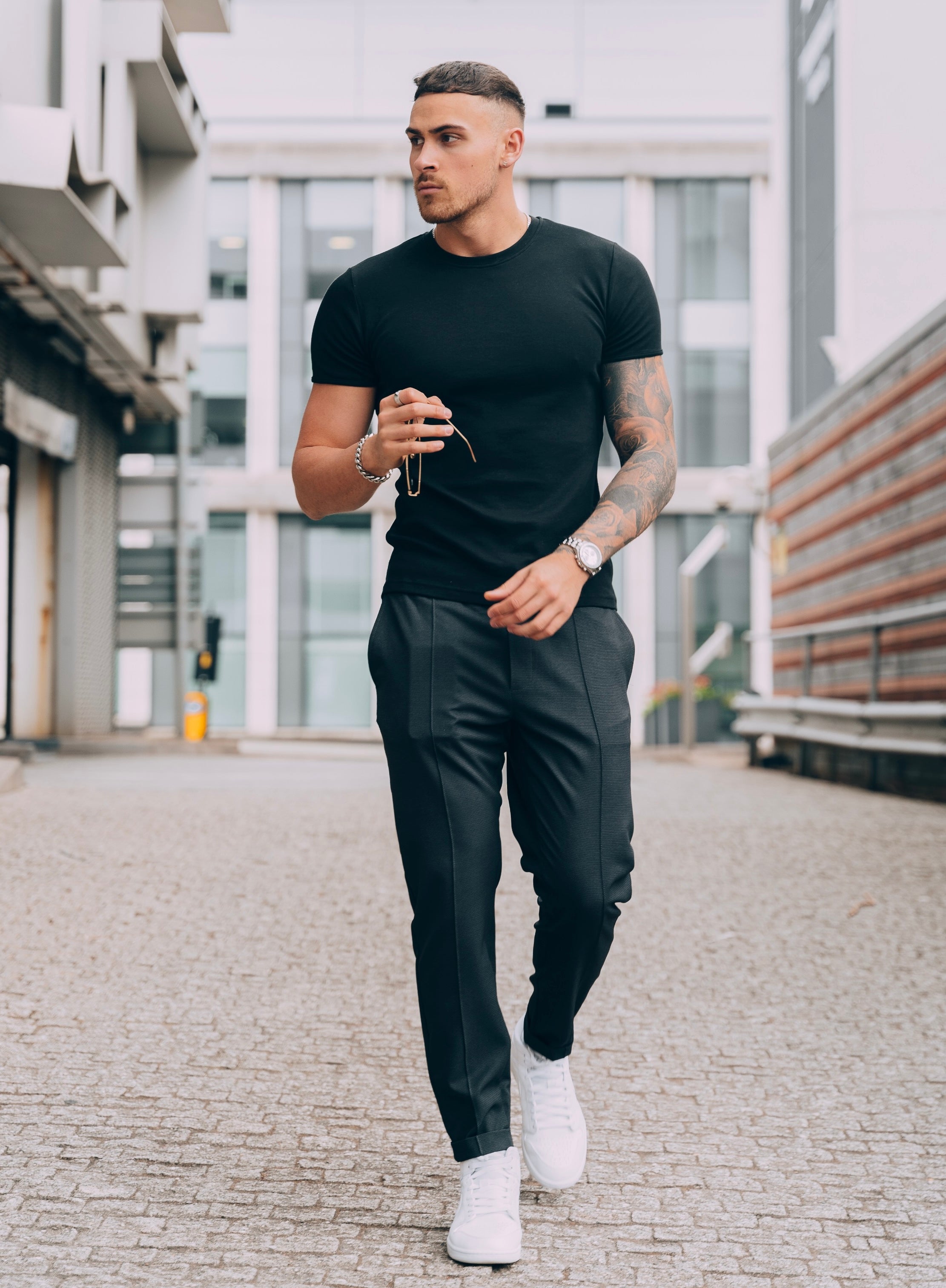 Black Vittorini Fit T-Shirt