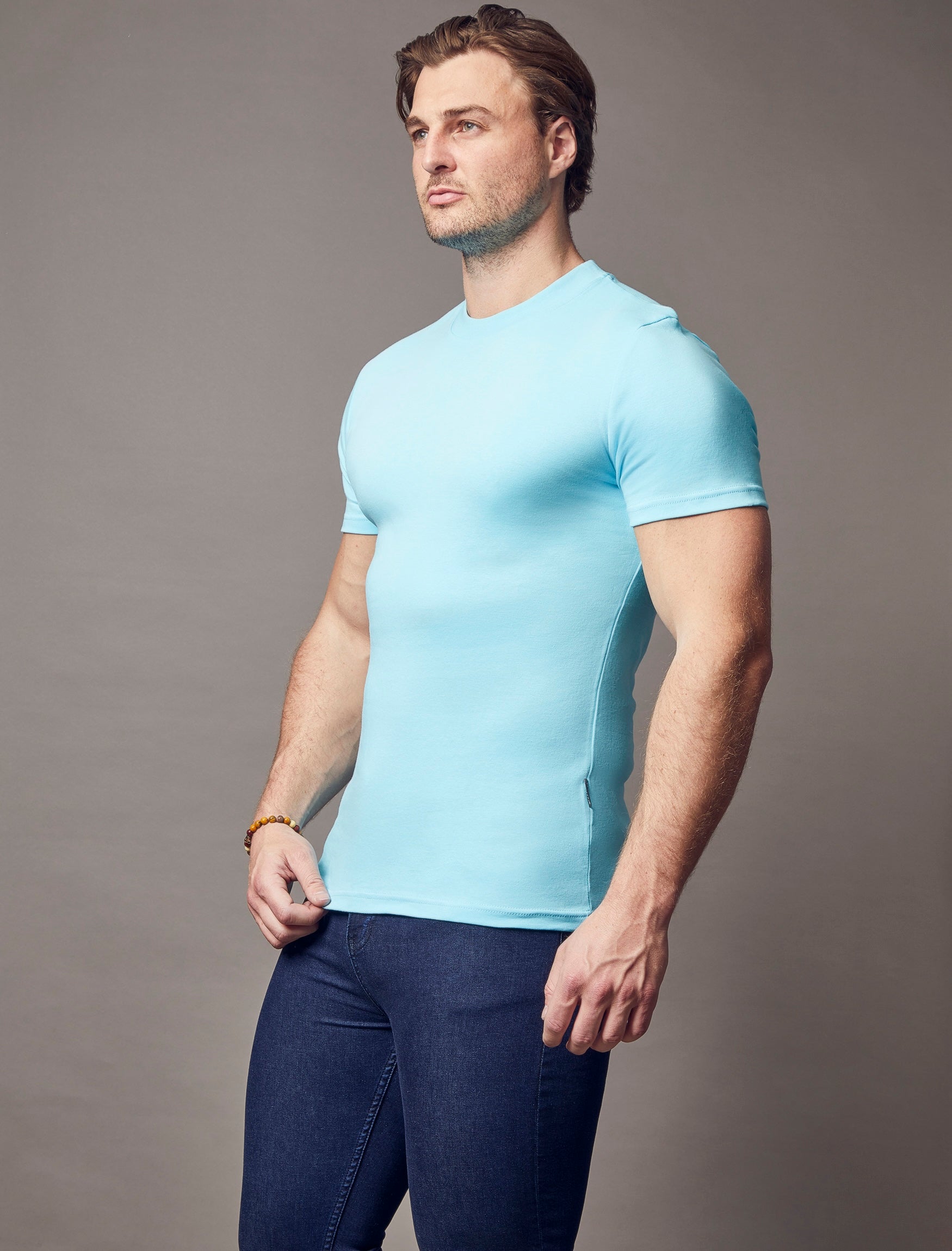 Turquoise Vittorini Fit T-Shirt